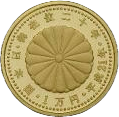 天皇陛下御在位20年記念1万円金貨
