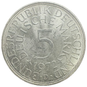 ドイツ5マルク銀貨