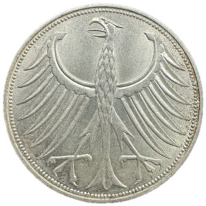 ドイツ5マルク銀貨 - 画像2