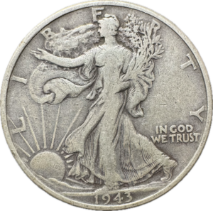 ウォーキングリバティー50セント